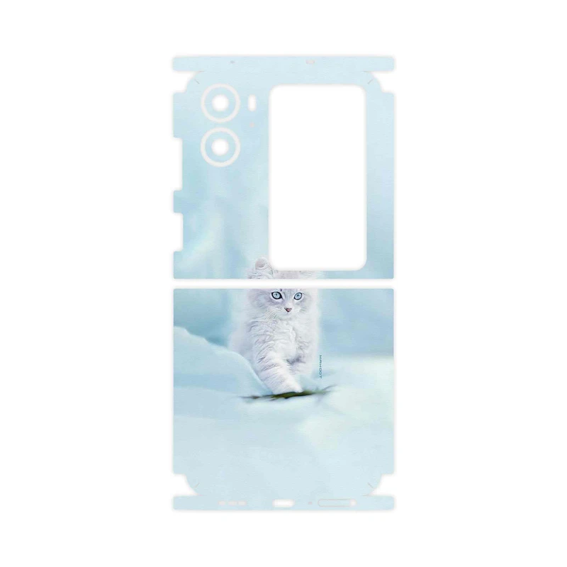 برچسب پوششی ماهوت مدل Cat_1-FullSkin مناسب برای گوشی موبایل اپو Find N2 Flip