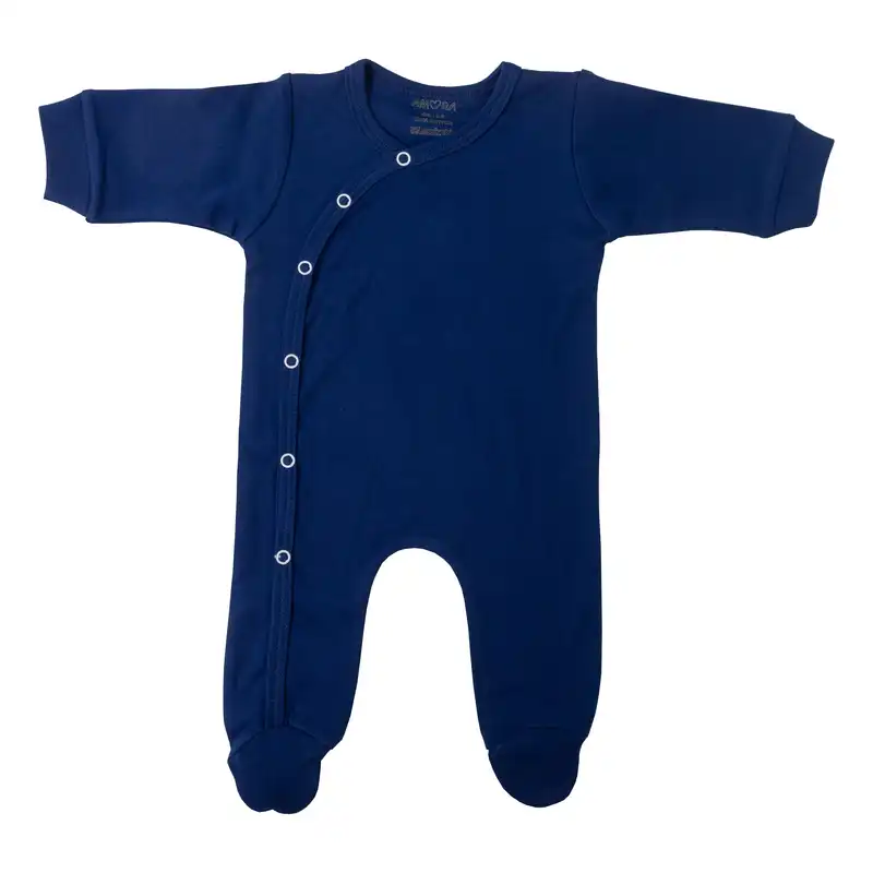 ست 19 تکه لباس نوزادی آمورا مدل sensitive رنگ سورمه ای