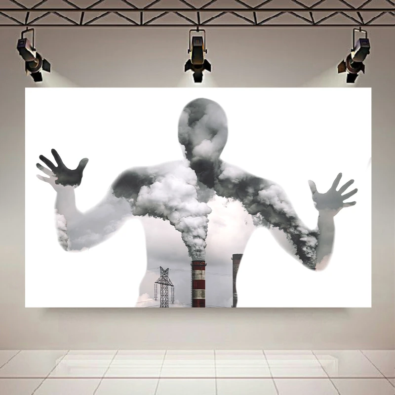  پوستر طرح آلودگی مدل خطر کد PD20805