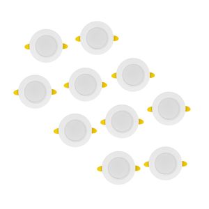 پنل ال ای دی 7 وات فالکن مدل تیان مجموعه 10 عددی