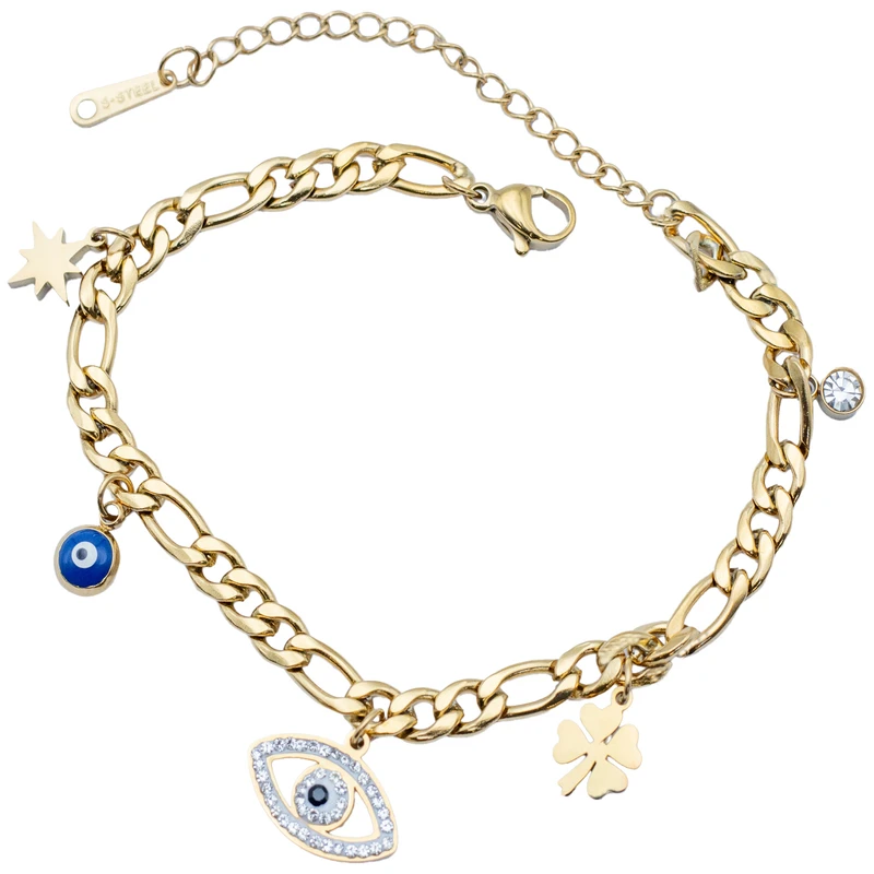 دستبند زنجیری زنانه مدل TBR 208