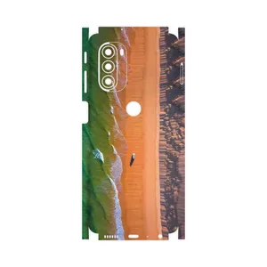 MAHOOT Beach and Green Sea-FullSkin Cover Sticker for Motorola Moto G51 5G