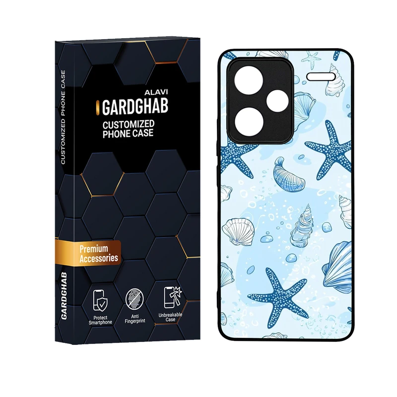 کاور گارد قاب علوی مدل دور ژله ای مناسب برای گوشی موبایل شیائومی Redmi Note 13 Pro Plus 5G