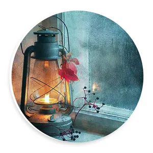 دیوارکوب طرح فانوس و شیشه بارانی مدل wtb212