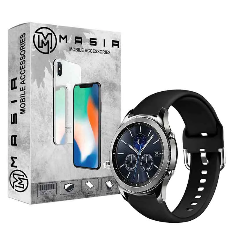 بند مسیر مدل Silic-SGK مناسب برای ساعت هوشمند سامسونگ Galaxy Gear S3 Classic