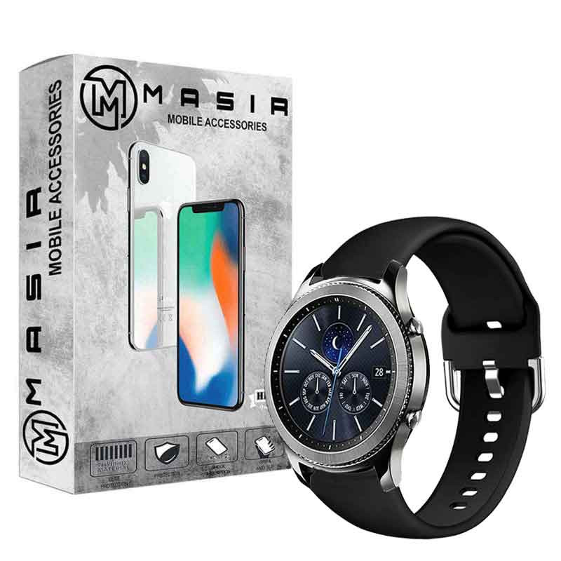 بند مسیر مدل Silic-SGK مناسب برای ساعت هوشمند سامسونگ Galaxy Gear S3 Classic