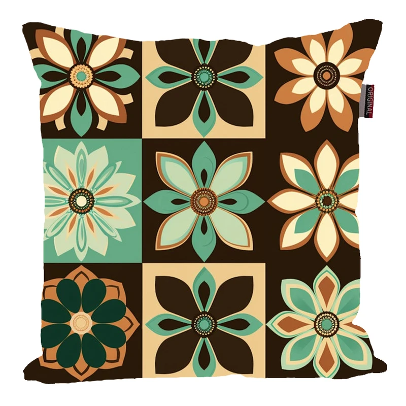 کوسن پاد آفرین مدل سنتی طرح کاشی کد PK40480