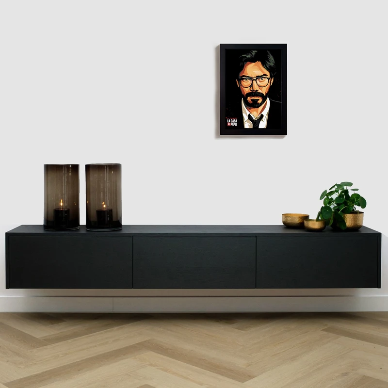 تابلو مدل سریال مانی هایست money heist la casa de papel B381