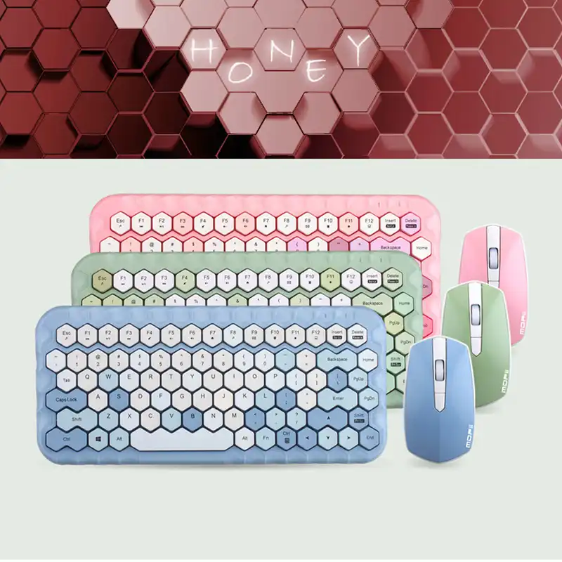 کیبورد و موس بی سیم مافی مدل Honey