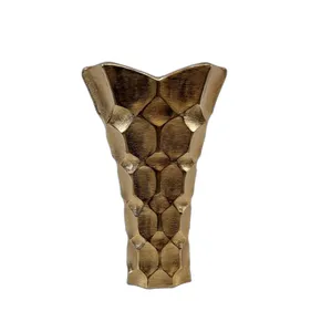 گلدان دکوری مدل آلومینیومی هانی