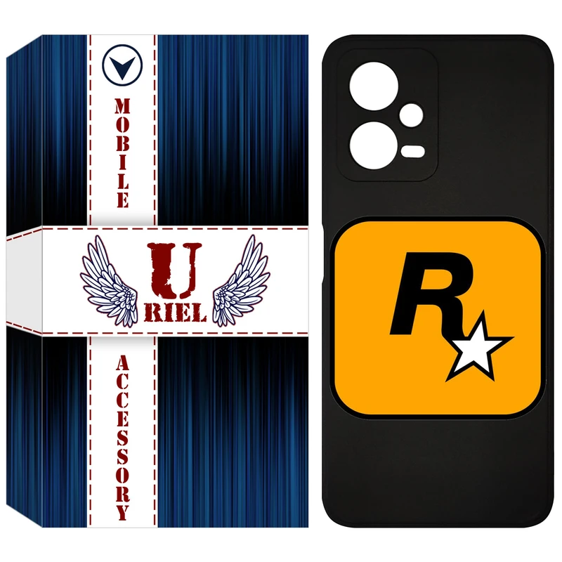 کاور یوریل قاب مدل KSH کد 54 طرح راک استار مناسب برای گوشی موبایل شیائومی Poco X5 / Redmi Note 12 5G