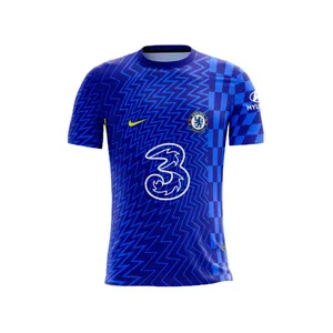 تی شرت ورزشی مردانه مدل چلسی کد 2022 Home kit