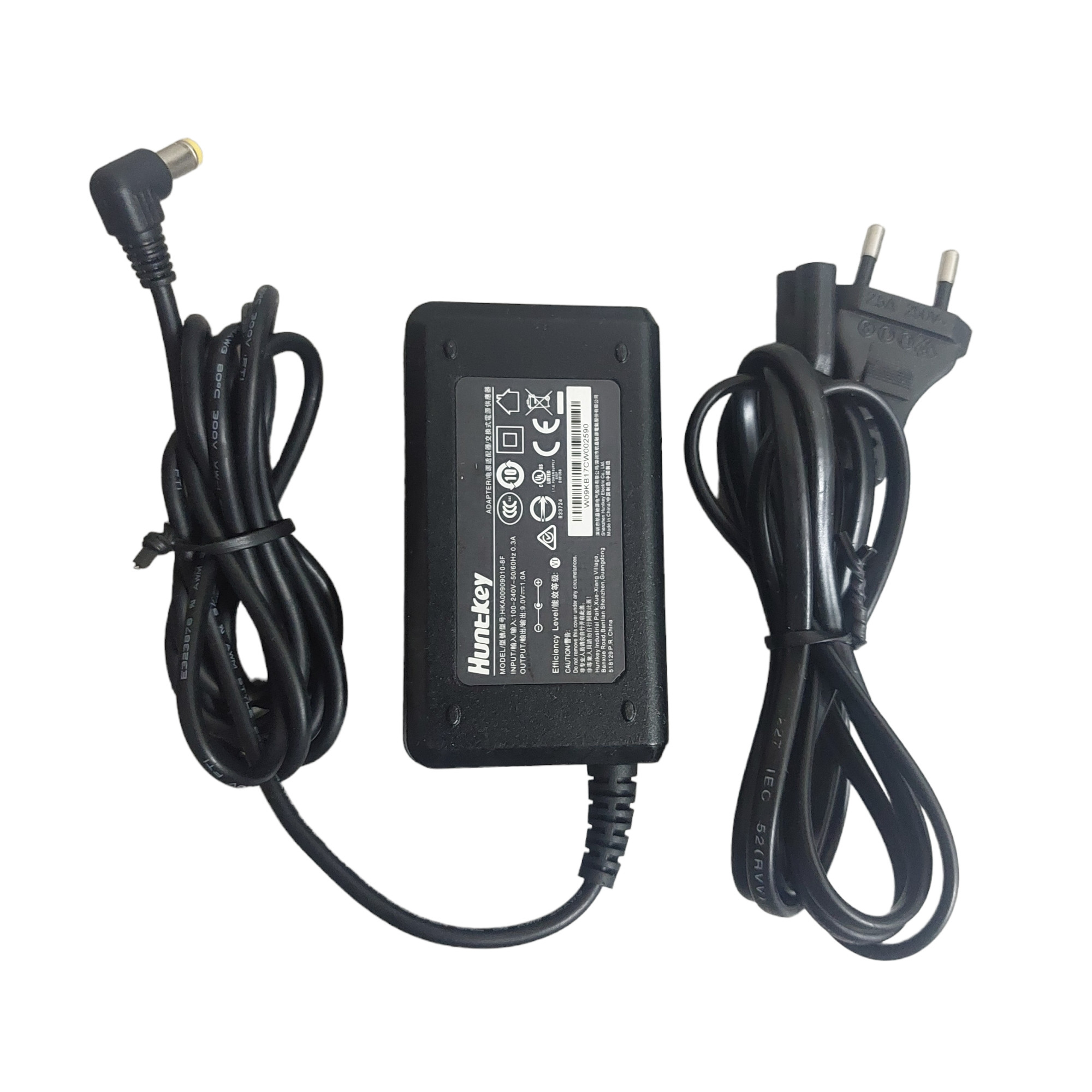 آداپتور 9 ولت 1 آمپر مدل HKA9010 آداپتور 9 ولت 1 آمپر مدل HKA9010