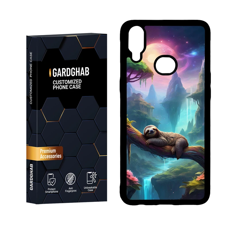 کاور گارد قاب مدل دورژله ای هنری مناسب برای گوشی موبایل سامسونگ Galaxy A10s