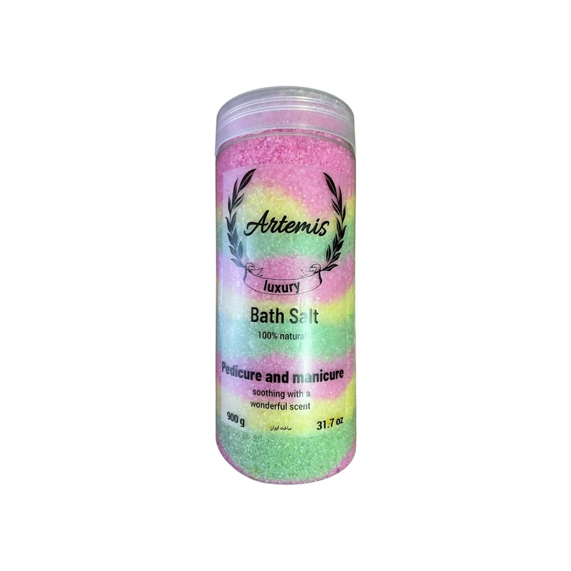 نمک حمام آرتمیس مدل violet وزن 900 گرم 