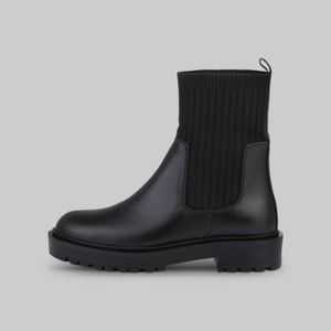 نیم بوت زنانه چرم مشهد مدل J2641-001