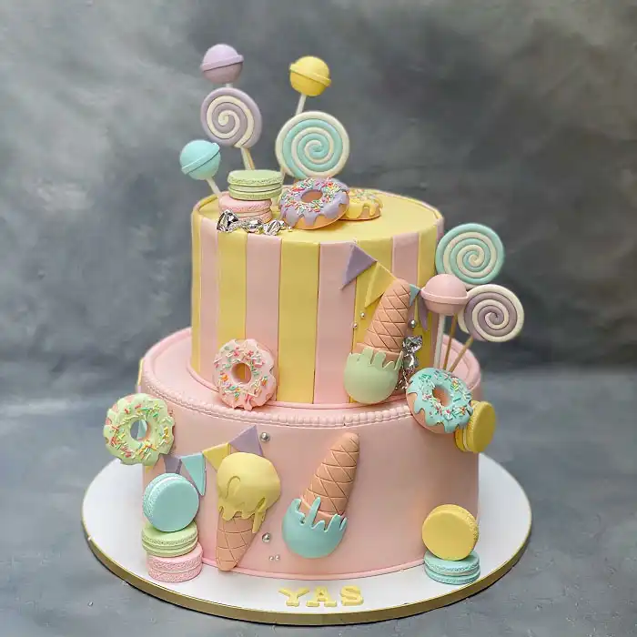 قالب شکلات مدل آبنبات شیکر قلب و دایره اسپیرال