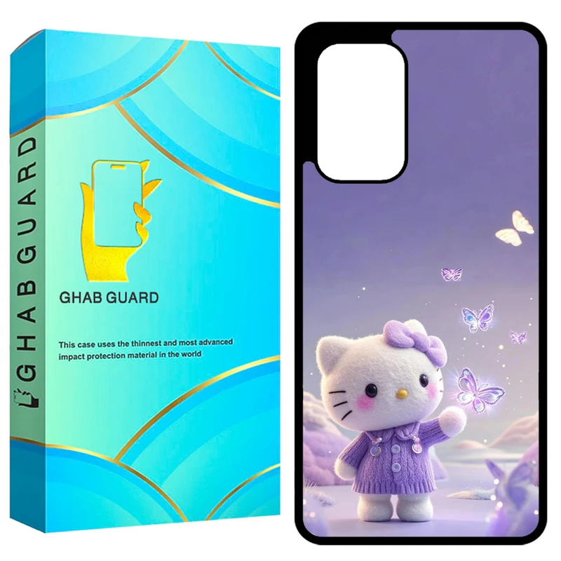 کاور قاب گارد طرح کیتی مدل GCHPA53 مناسب برای گوشی موبایل سامسونگ Galaxy A53 5G