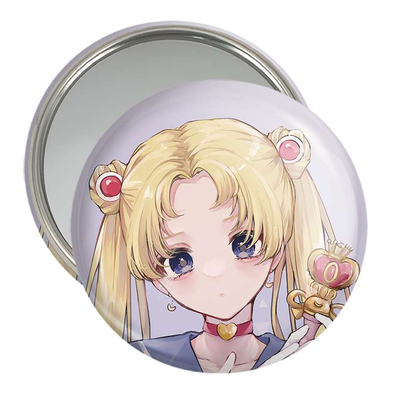 آینه جیبی خندالو مدل اوساگی تسوکینو انیمه Sailor Moon کد 17421 آینه جیبی خندالو مدل اوساگی تسوکینو انیمه Sailor Moon کد 17421
