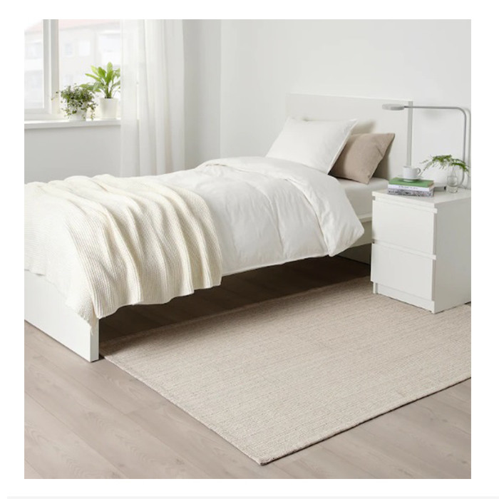 فرش ماشینی ایکیا مدل 404 زمینه کرم