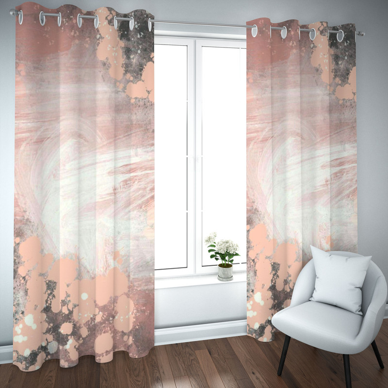 پرده مدل چاپی هازان سایز 300×150 سانتی متر 