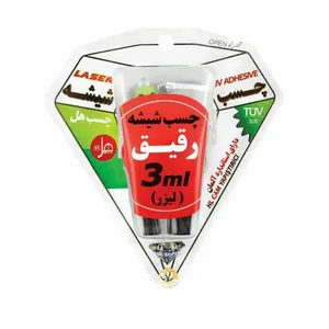چسب شیشه هل مدل UV1R حجم 3 میلی لیتر