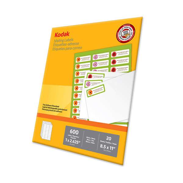 کاغذ چسب دار کداک مدل Addres کاغذ چسب دار کداک مدل Addres