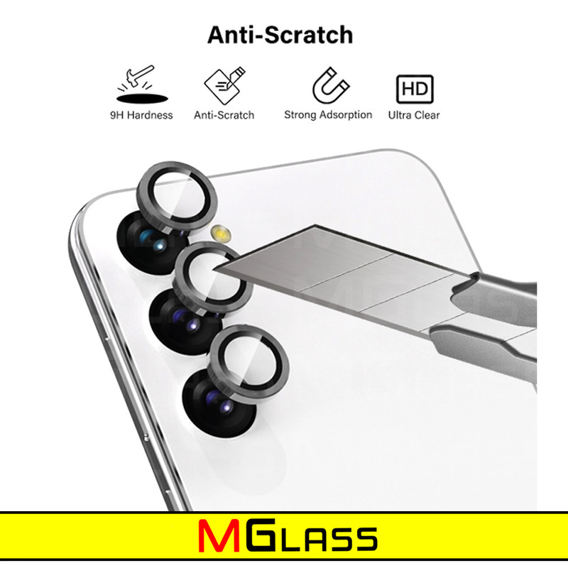 محافظ لنز دوربین رینگی ام‌گلس مدل Ring-Metal-MG مناسب برای گوشی موبایل سامسونگ Galaxy S23 Fe