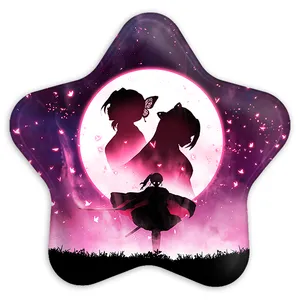 پیکسل خندالو طرح میسوری انیمه شیطان کش مدل ستاره ای کد 11498