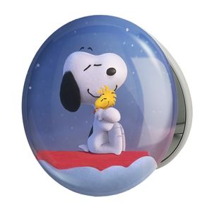 آینه جیبی خندالو طرح انیمیشن اسنوپی Snoopy مدل تاشو کد 13885 