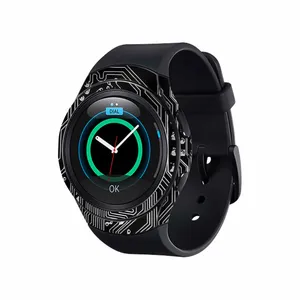 برچسب ماهوت طرح Black_Printed_Circuit_Board مناسب برای ساعت هوشمند سامسونگ Galaxy Gear S2