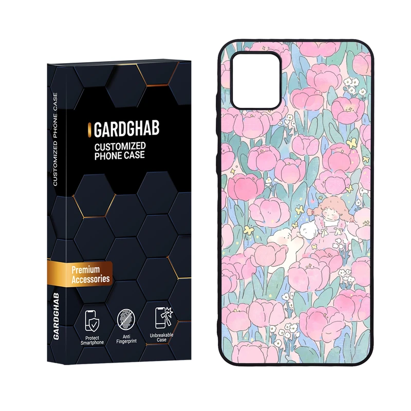 کاور گارد قاب مدل دورژله ای دخترانه مناسب برای گوشی موبایل سامسونگ Galaxy A04 4G