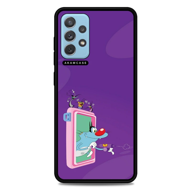 کاور آکام مدل AMC-WSGA72-OGGY-14 مناسب برای گوشی موبایل سامسونگ Galaxy A72