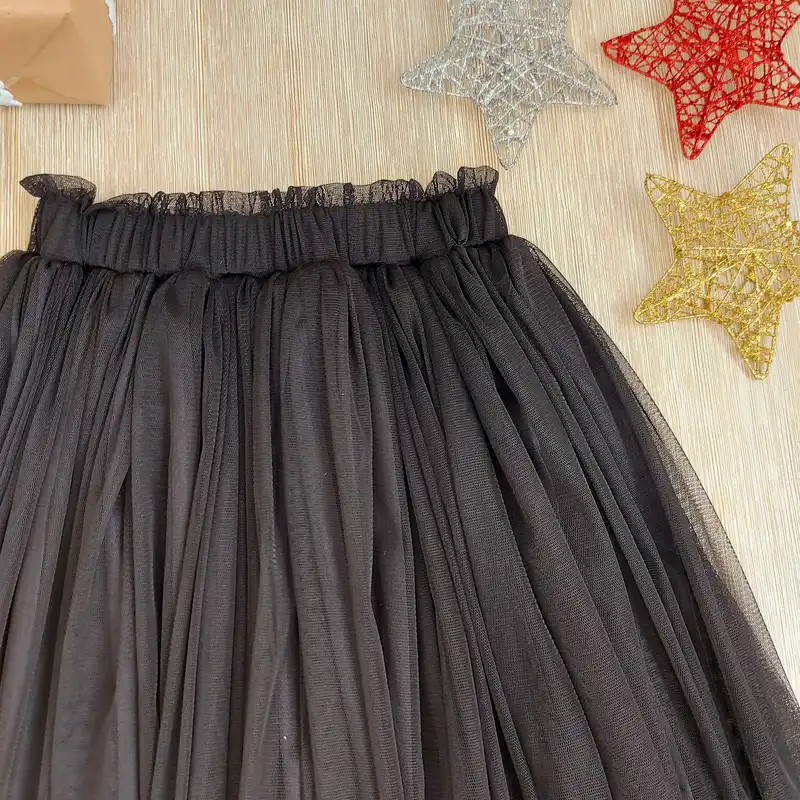 دامن زنانه مدل توری آستر دار