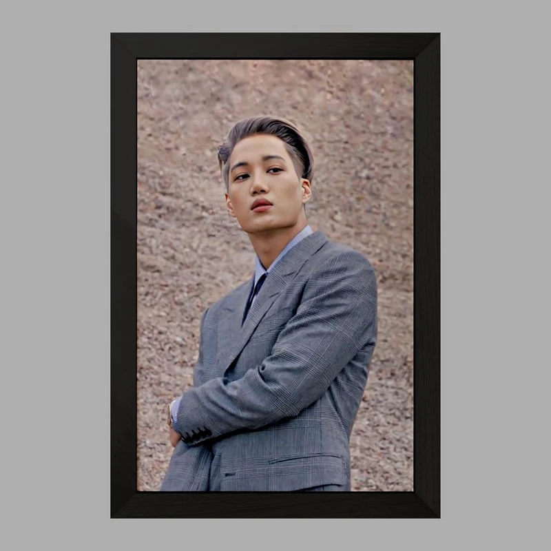 تابلو خندالو مدل کای گروه اکسو EXO  کد 13389