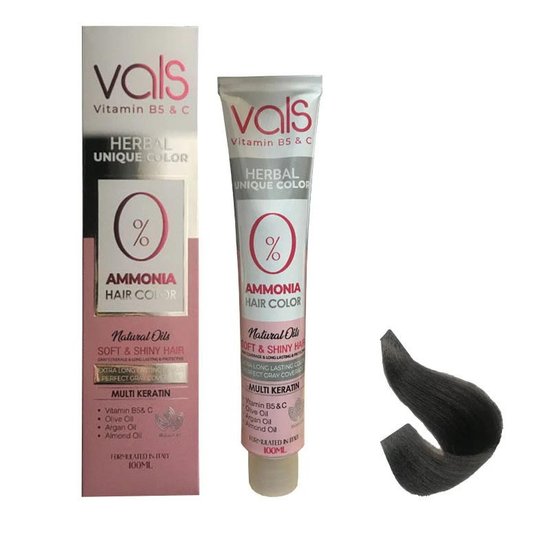 رنگ مو والس شماره 6.7 حجم 100 میلی لیتر رنگ بلوند زیتونی تیره