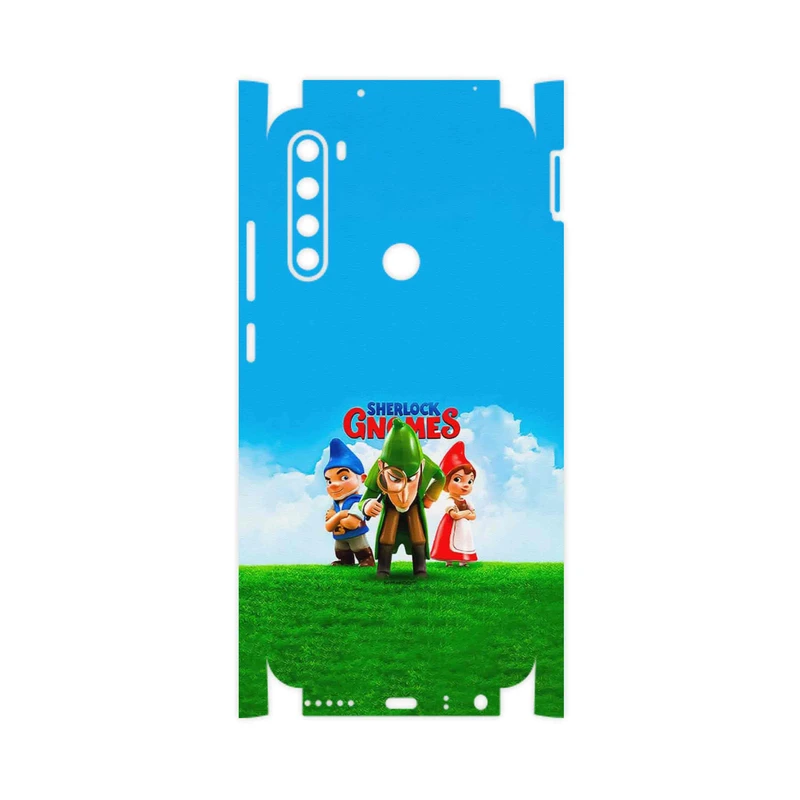 برچسب پوششی ماهوت مدل Sherlock Gnomes-FullSkin مناسب برای گوشی موبایل شیائومی Redmi Note 8 2021