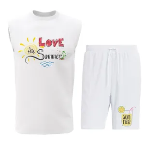 ست تاپ و شلوارک مردانه مدل S149W