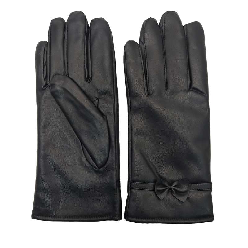دستکش زنانه مدل Leather gloves2