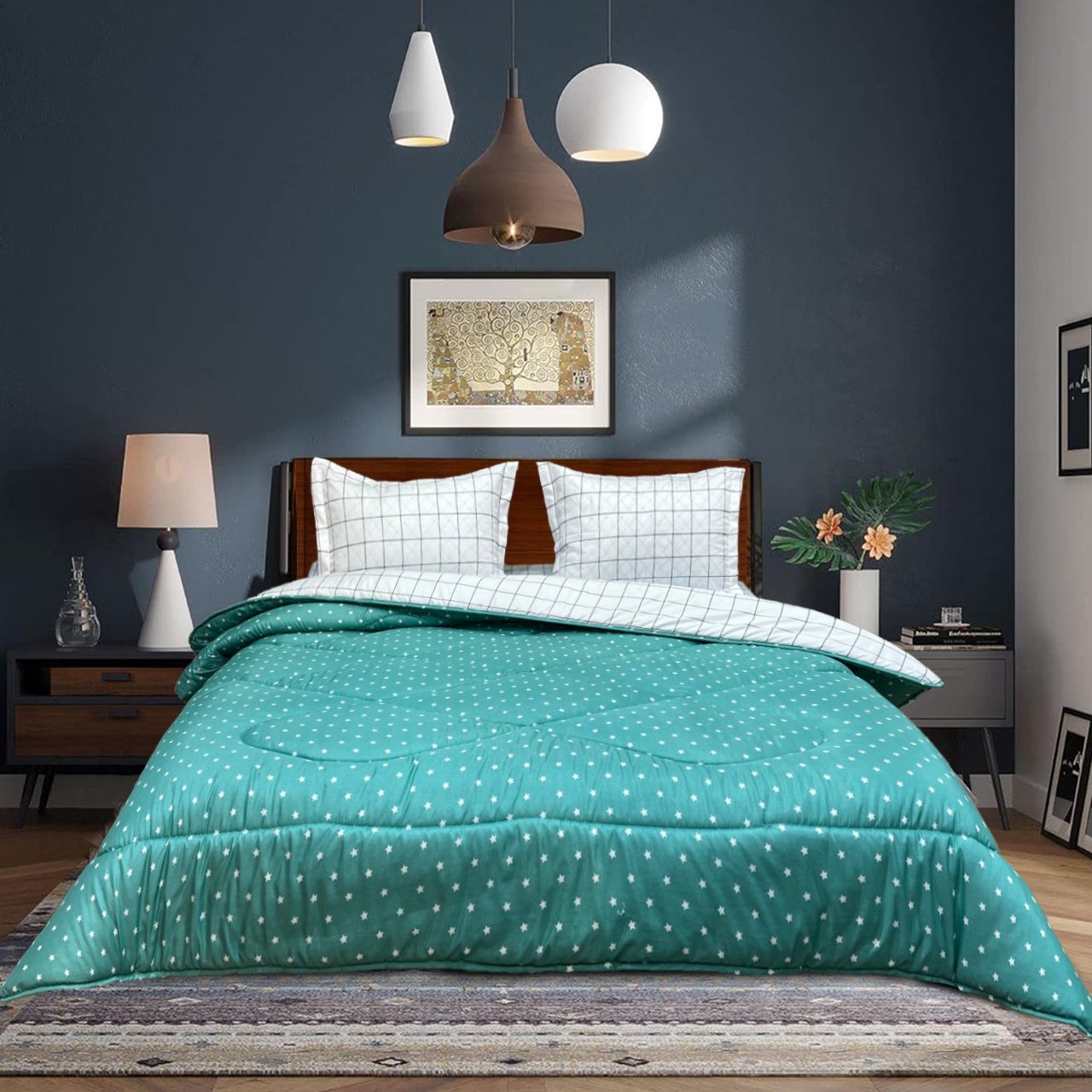 سرویس خواب راشا مدل 018 دو نفره 4 تکه