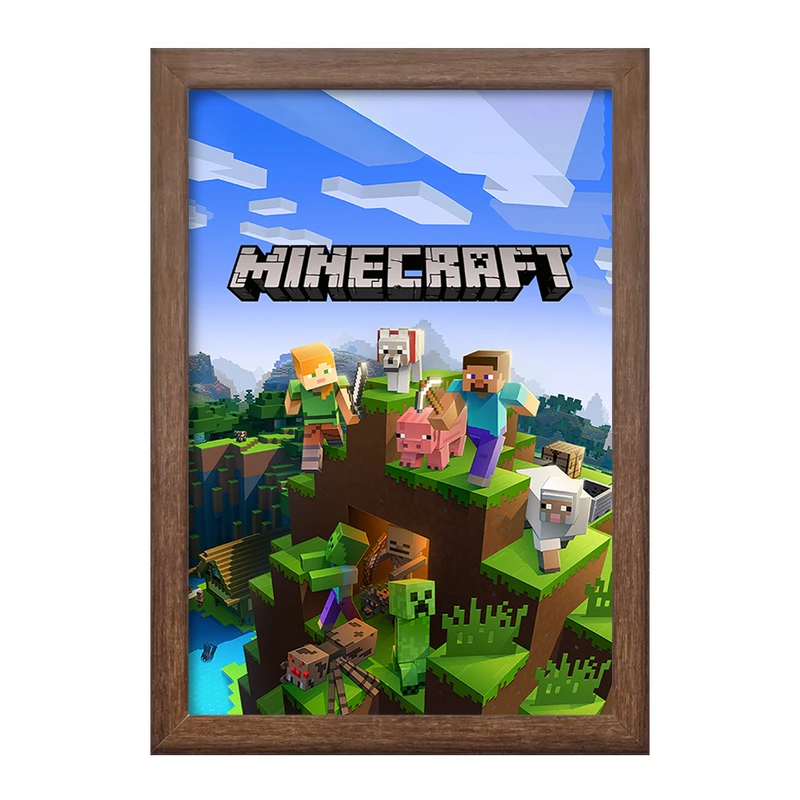 تابلو خندالو طرح ماینکرافت (Minecraft) کد F2419