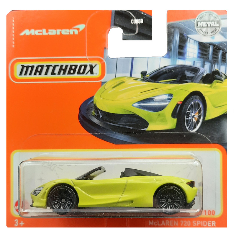 ماکت ماشین مچ باکس مدل MCLAREN 720 SPIDER