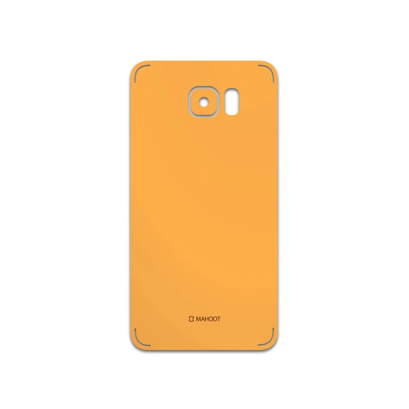 برچسب پوششی ماهوت مدل Matte-Orange مناسب برای گوشی موبایل سامسونگ Galaxy Note 5