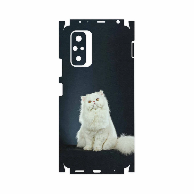 برچسب پوششی ماهوت مدل Persian-cat-FullSkin مناسب برای گوشی موبایل شیائومی Redmi Note 10 Pro