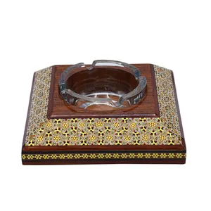 زیرسیگاری خاتم کاری کد 01