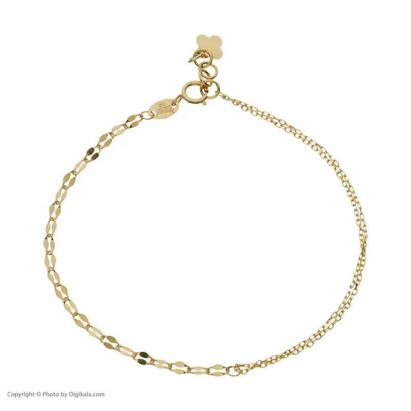 دستبند طلا 18 عیار زنانه مایا ماهک مدل MB1258