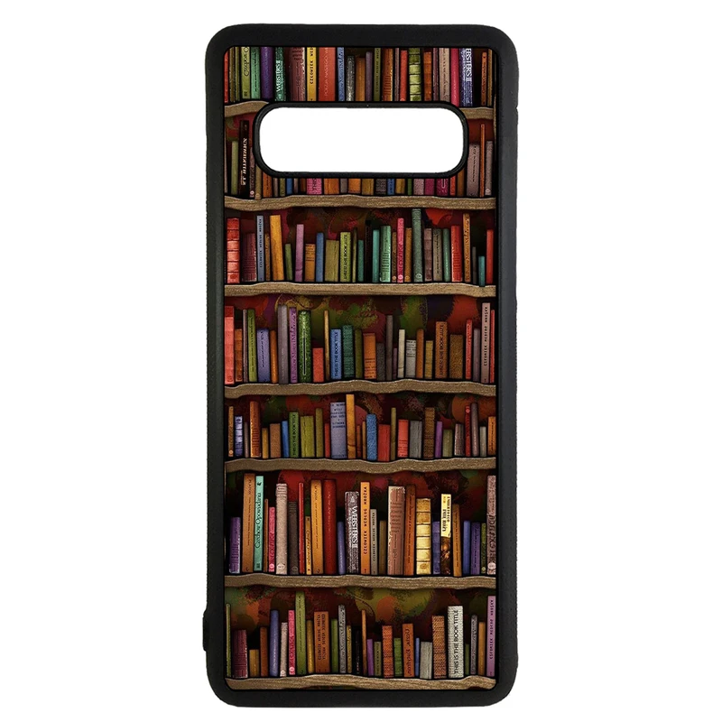 کاور طرح کتابخانه کد 1146 مناسب برای گوشی موبایل سامسونگ galaxy s10 plus