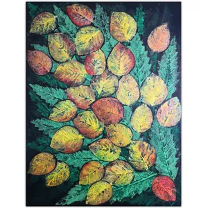 تابلو نقاشی طرح پاییز کد 02