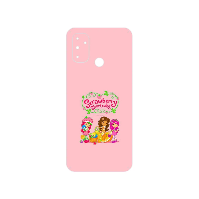 برچسب پوششی ماهوت مدل Strawberry Shortcake مناسب برای گوشی موبایل وان پلاس Nord N100