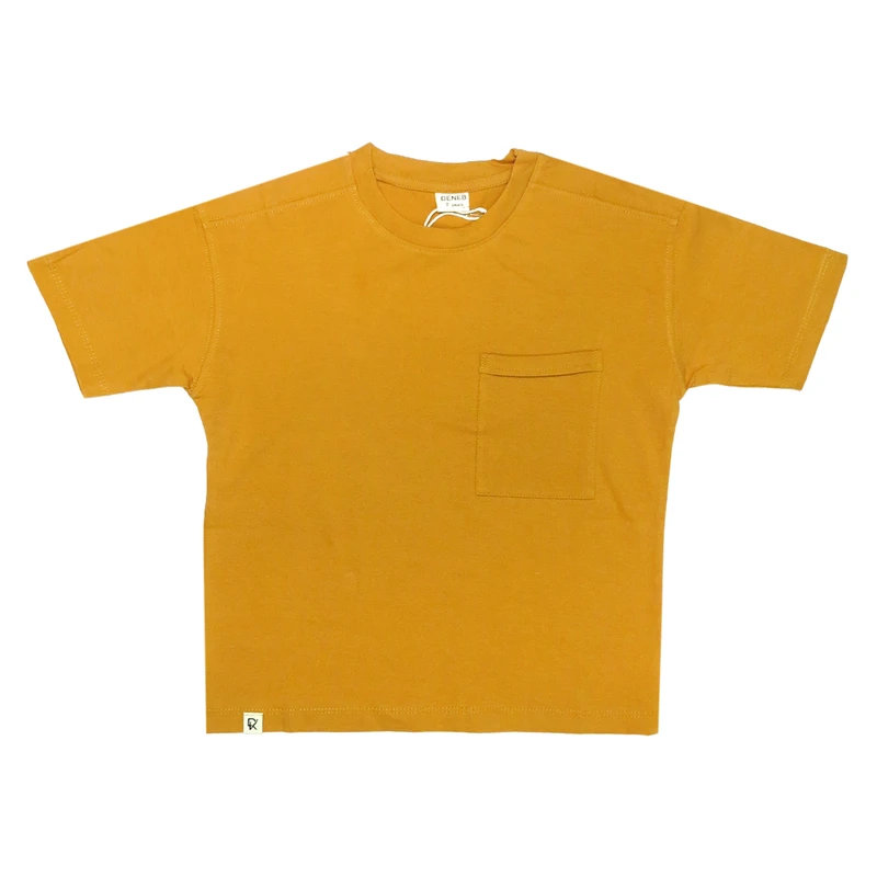 تی شرت آستین کوتاه پسرانه مدل جیب دار 